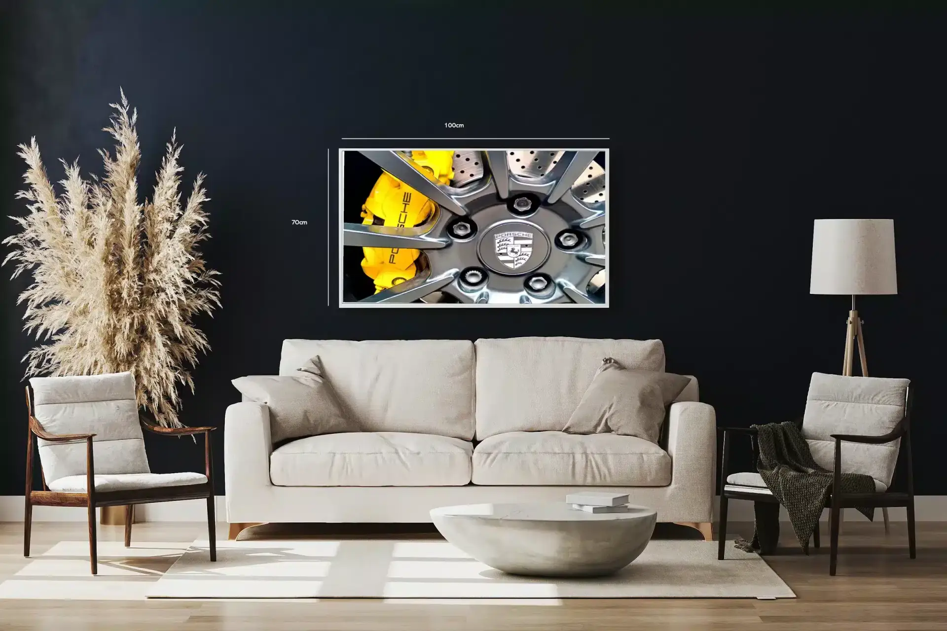 Porsche Hjul Detalje Plakat