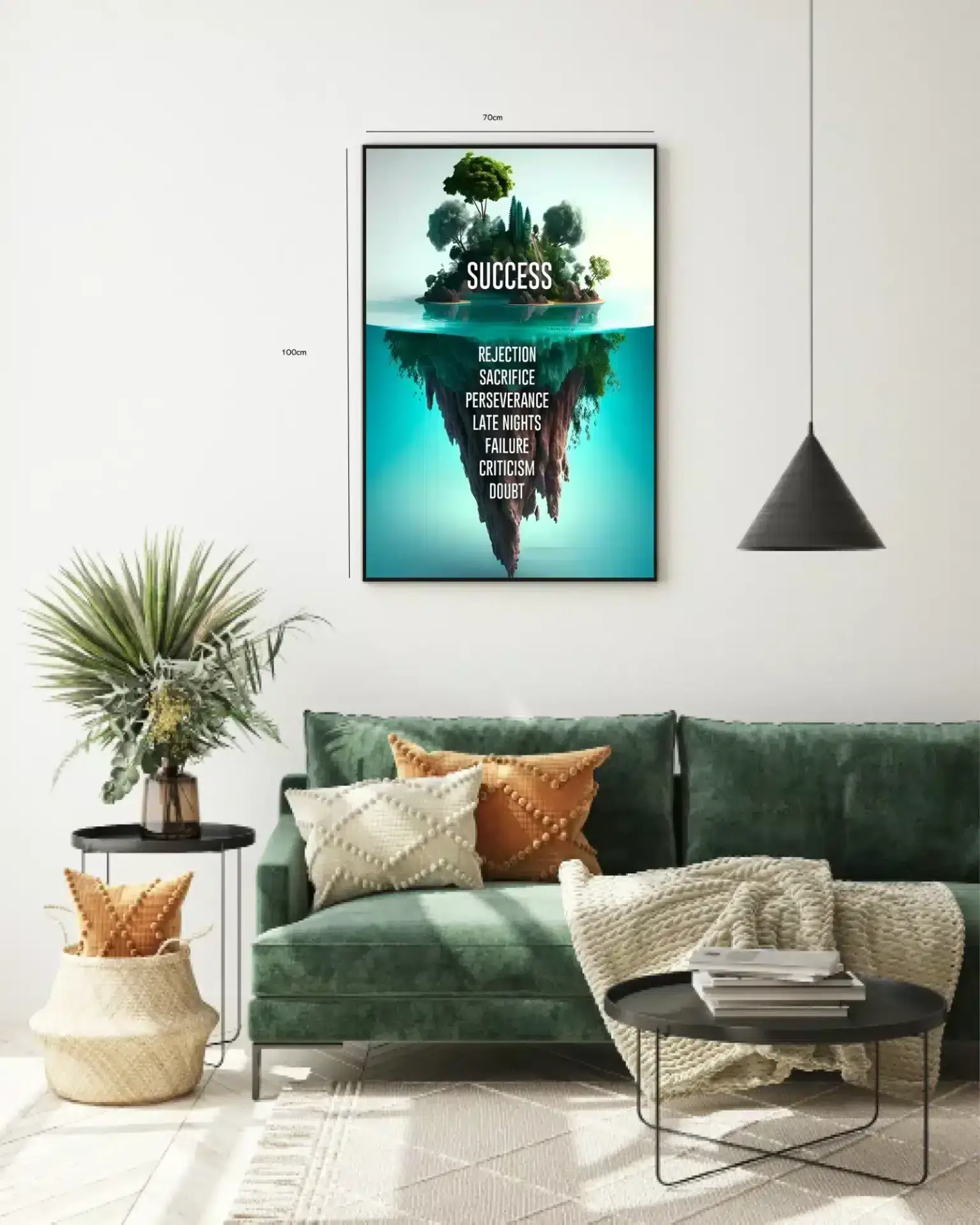 Succes Under Overfladen Plakat