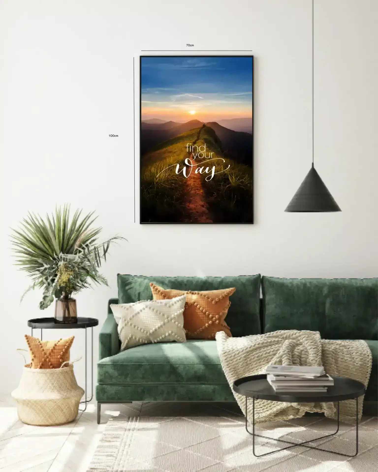 Find Din Vej Plakat