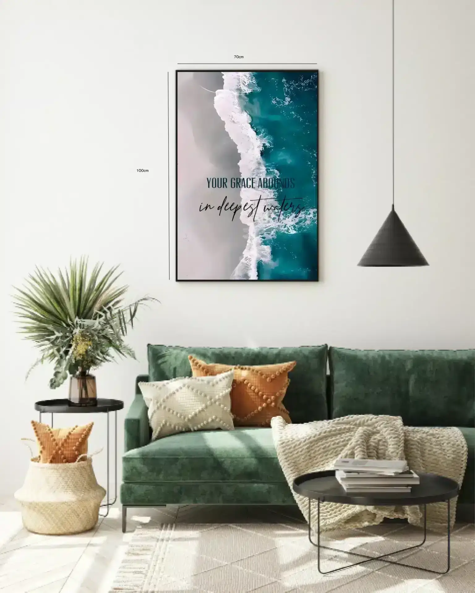 Din Nåde Flyder Over Plakat