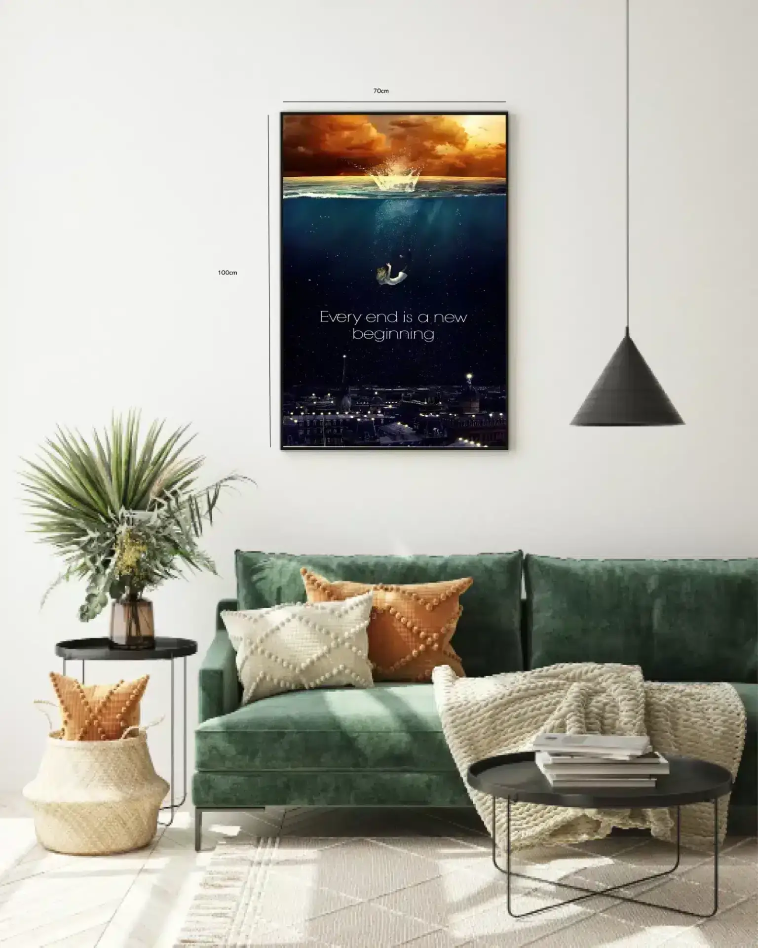 Hver Slutning Er En Ny Begyndelse Plakat