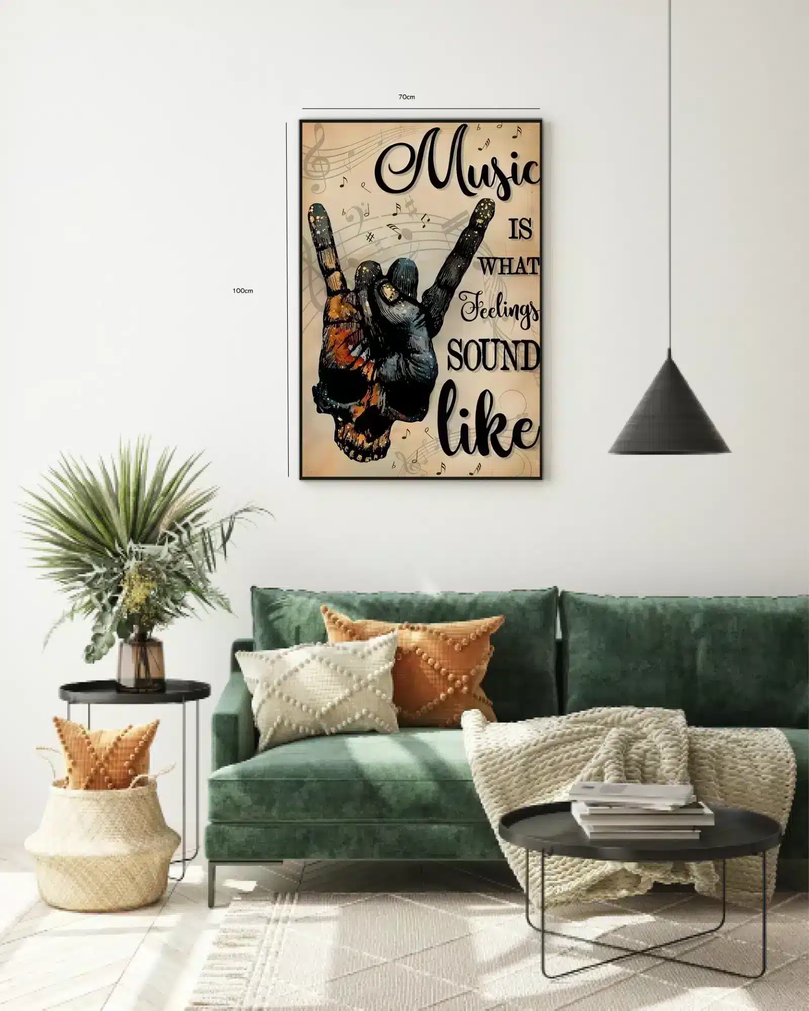 Musik Følelser Plakat