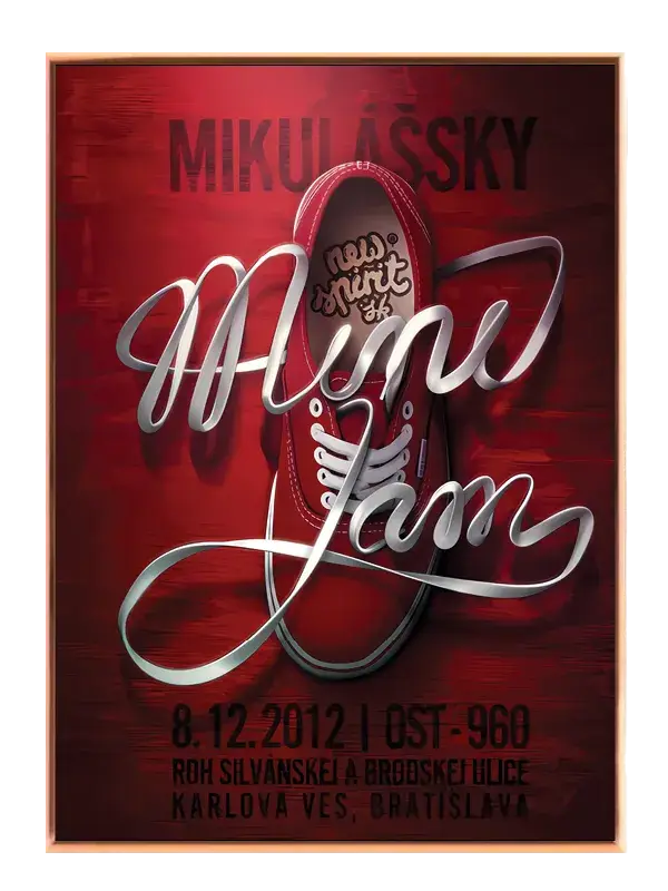 Mikulássky Mini Jam Plakat