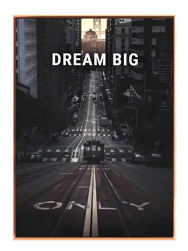 Drøm Stort Plakat