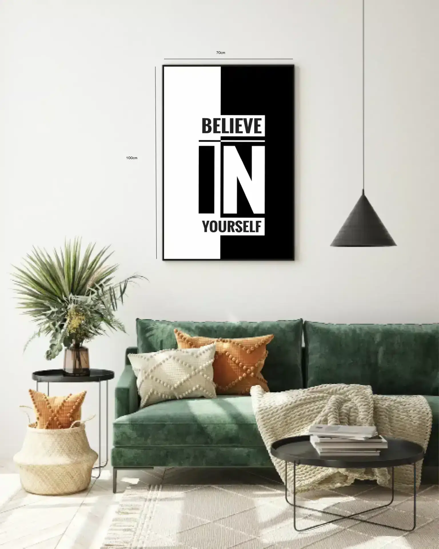 Tro På Dig Selv Plakat