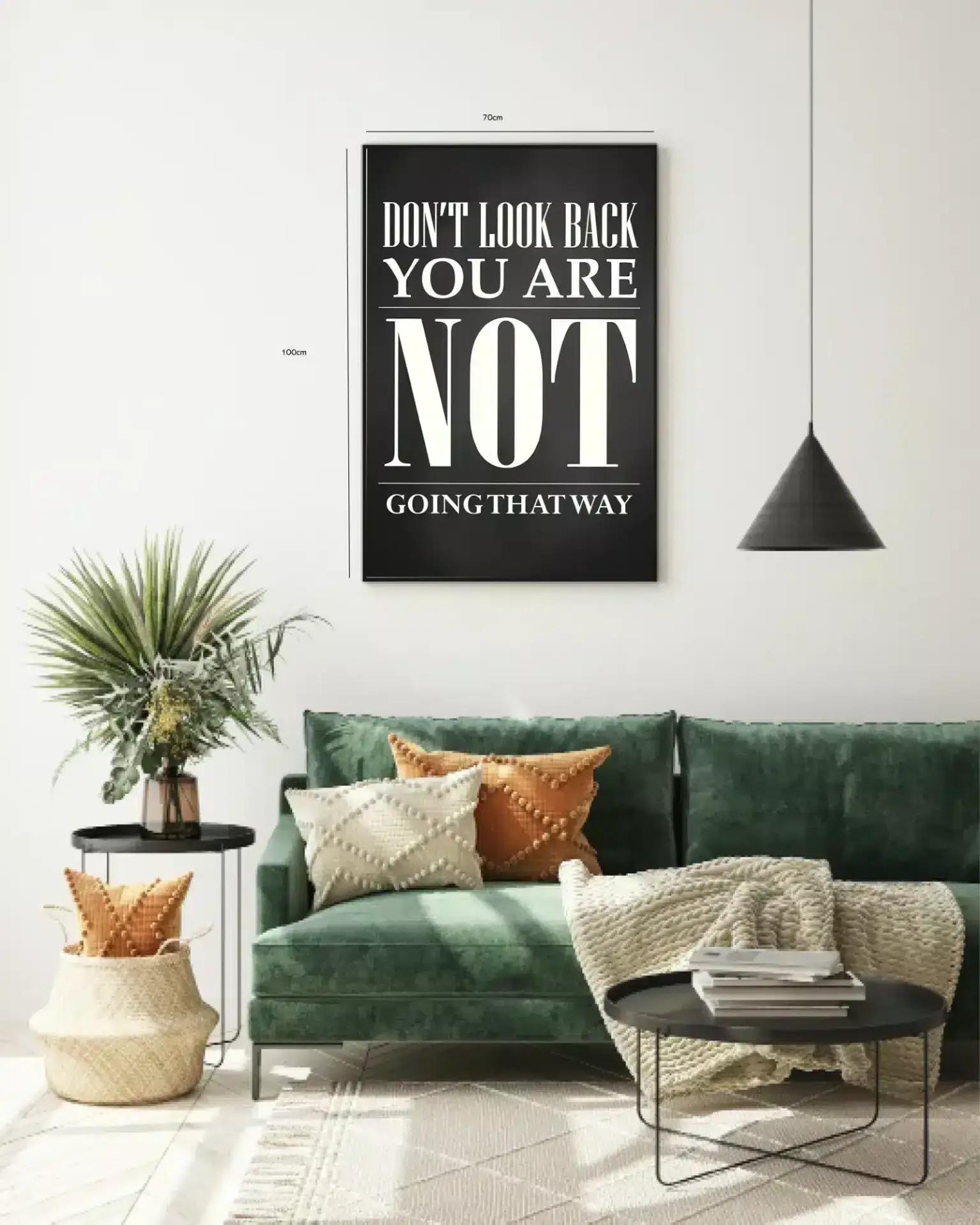Motiverende Plakat Fremad