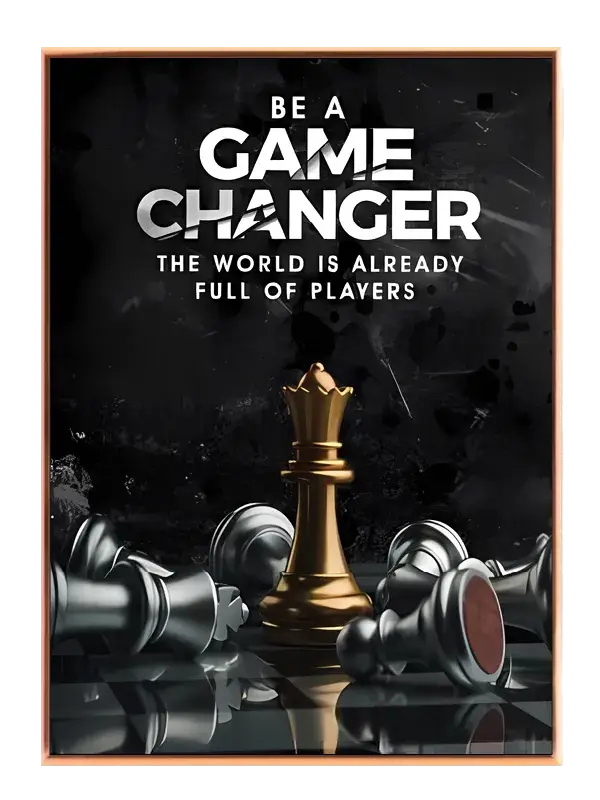 Vær en Game Changer Plakat