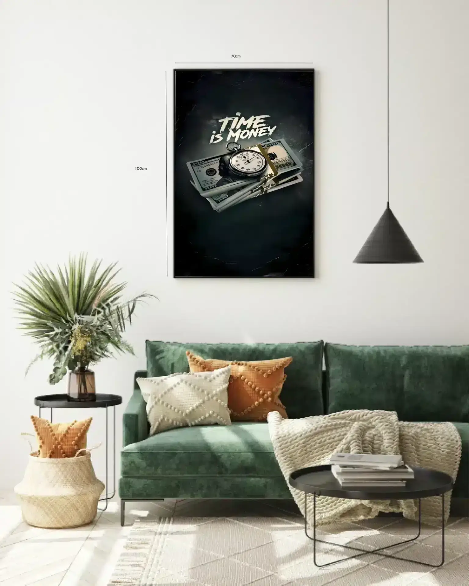 Tid Er Penge Plakat