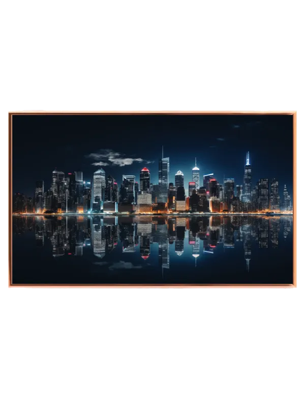 New York Skyline i Nat