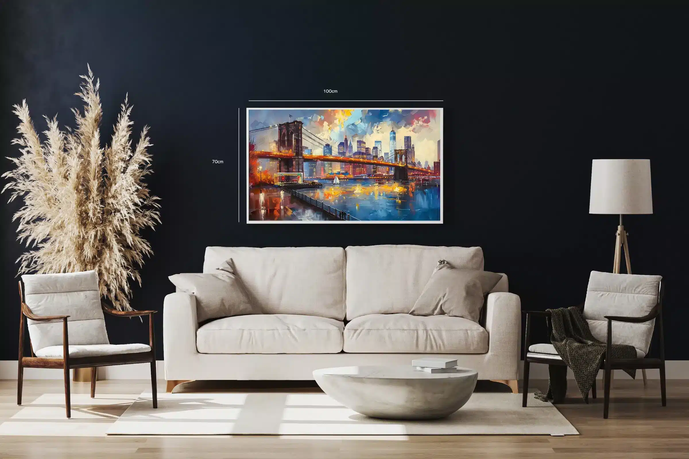 Brooklyn Bridge Over Manhattan