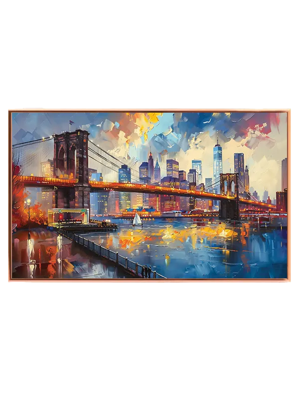 Brooklyn Bridge Over Manhattan