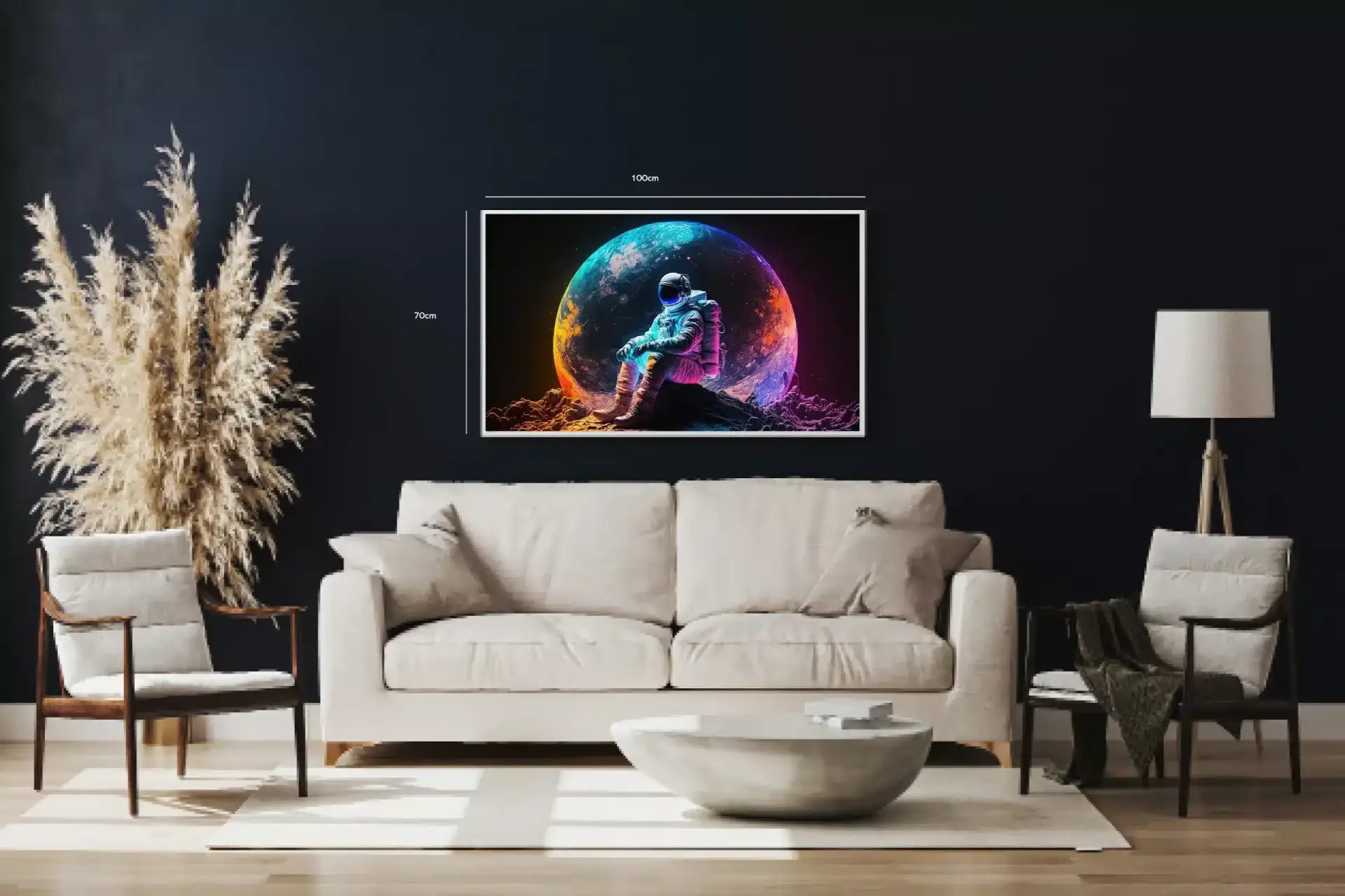 Grafisk Astronaut ved Neonplanet