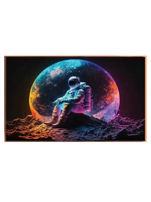 Grafisk Astronaut ved Neonplanet