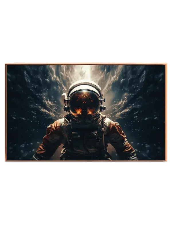 Astronaut i Kosmisk Stormlys