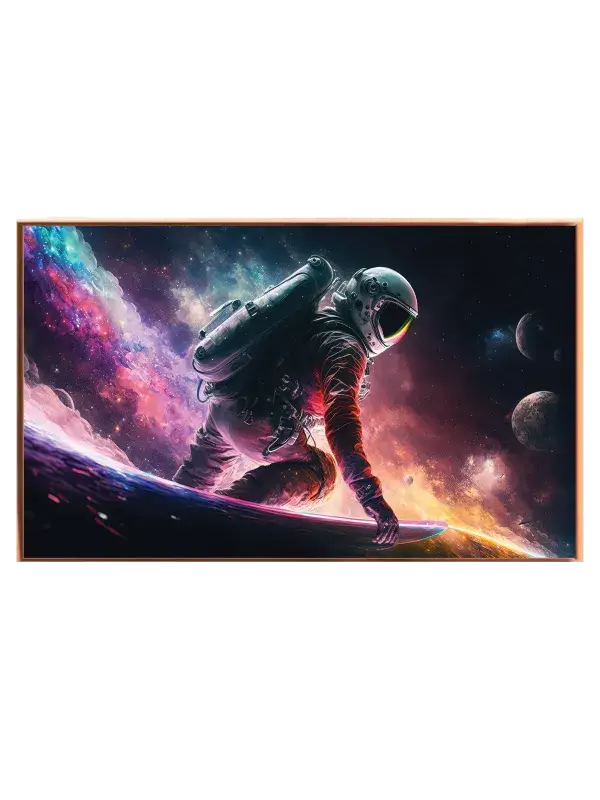 Astronaut på Glødende Rumkant