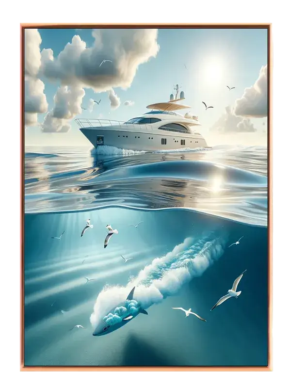 Yacht Over Delfin i Dyb