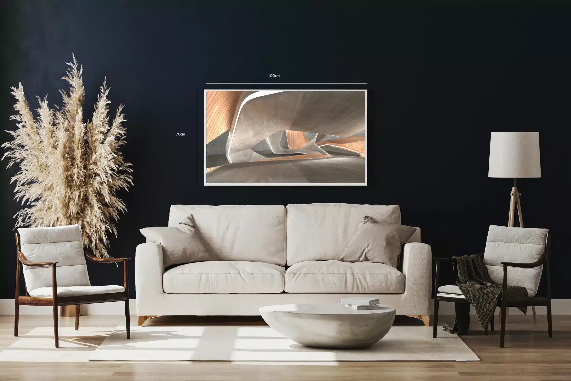 Moderne Arkitektonisk Kunstværk