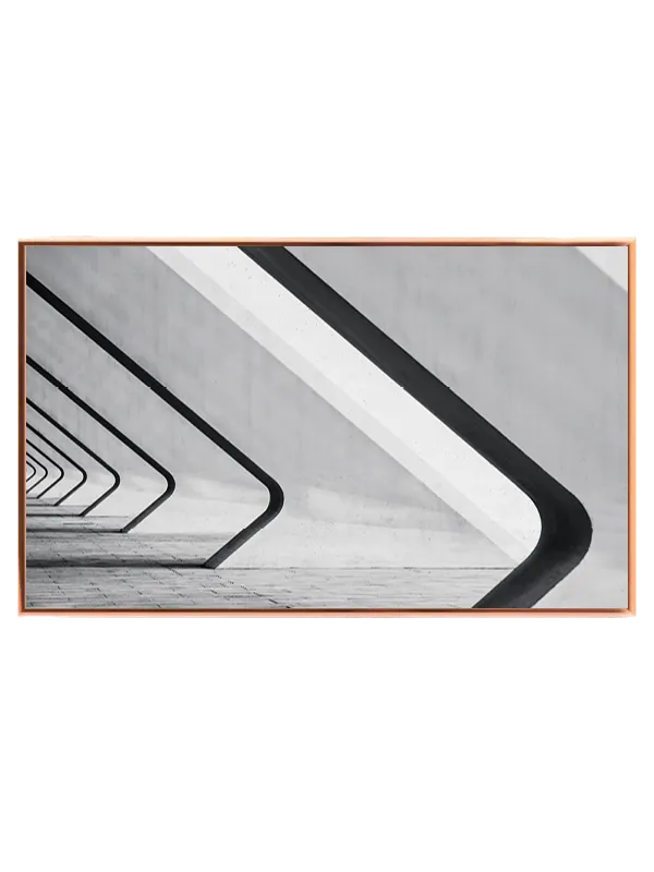 Moderne Geometrisk Arkitekturkunst