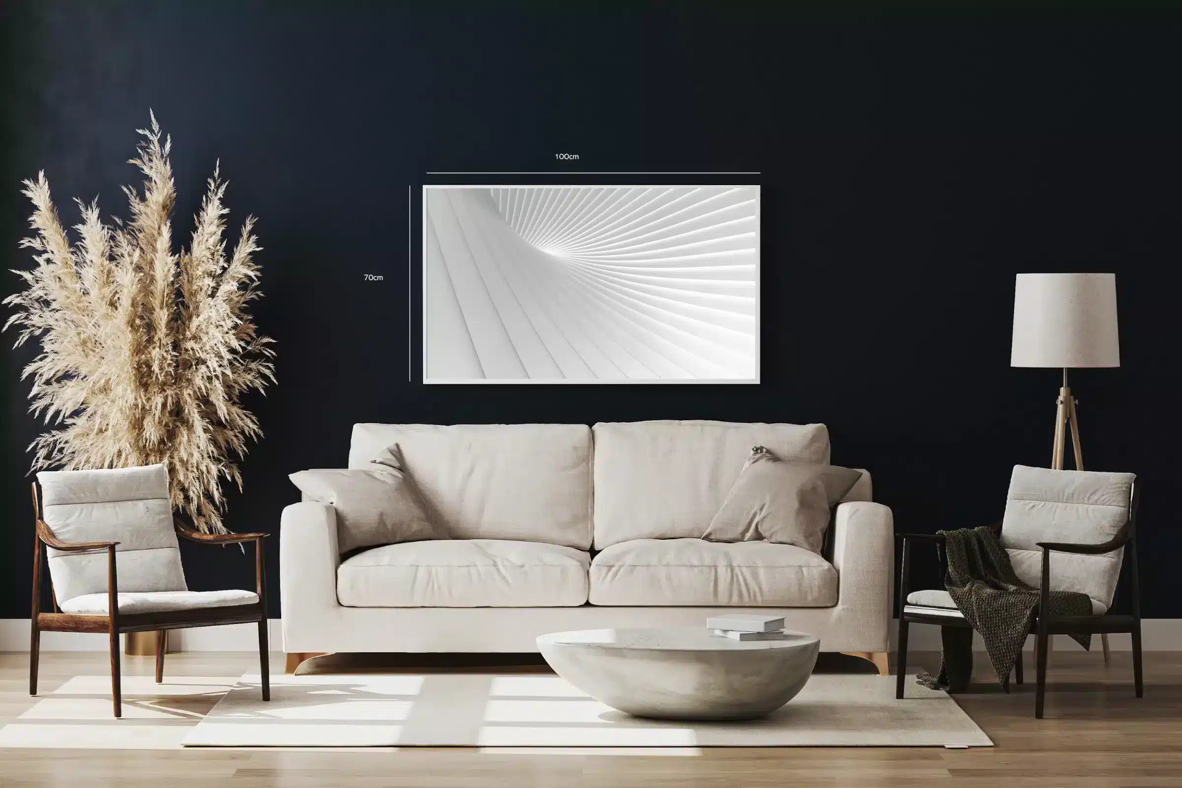 Moderne Geometrisk Kunstplakat