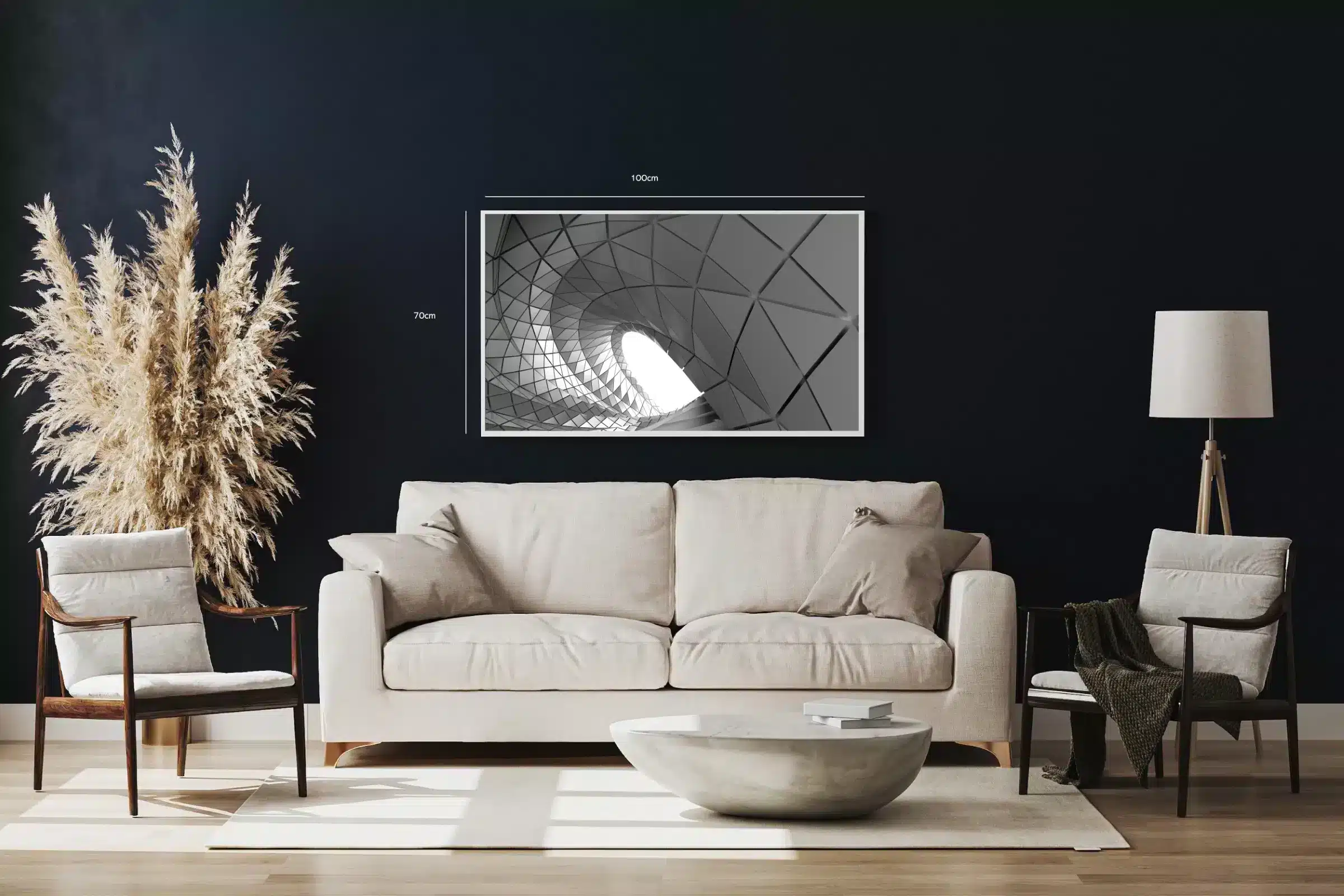 Futuristisk Geometrisk Spiral