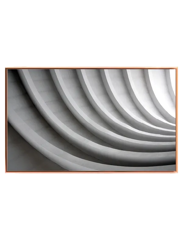 Moderne Arkitektoniske Kurver Plakat