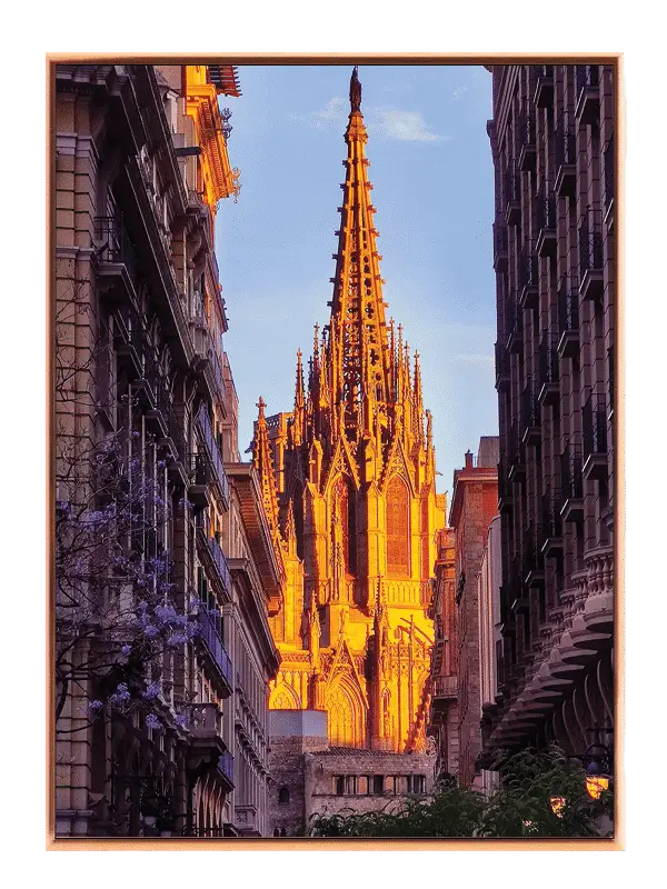 Historic Gothic Church Spire