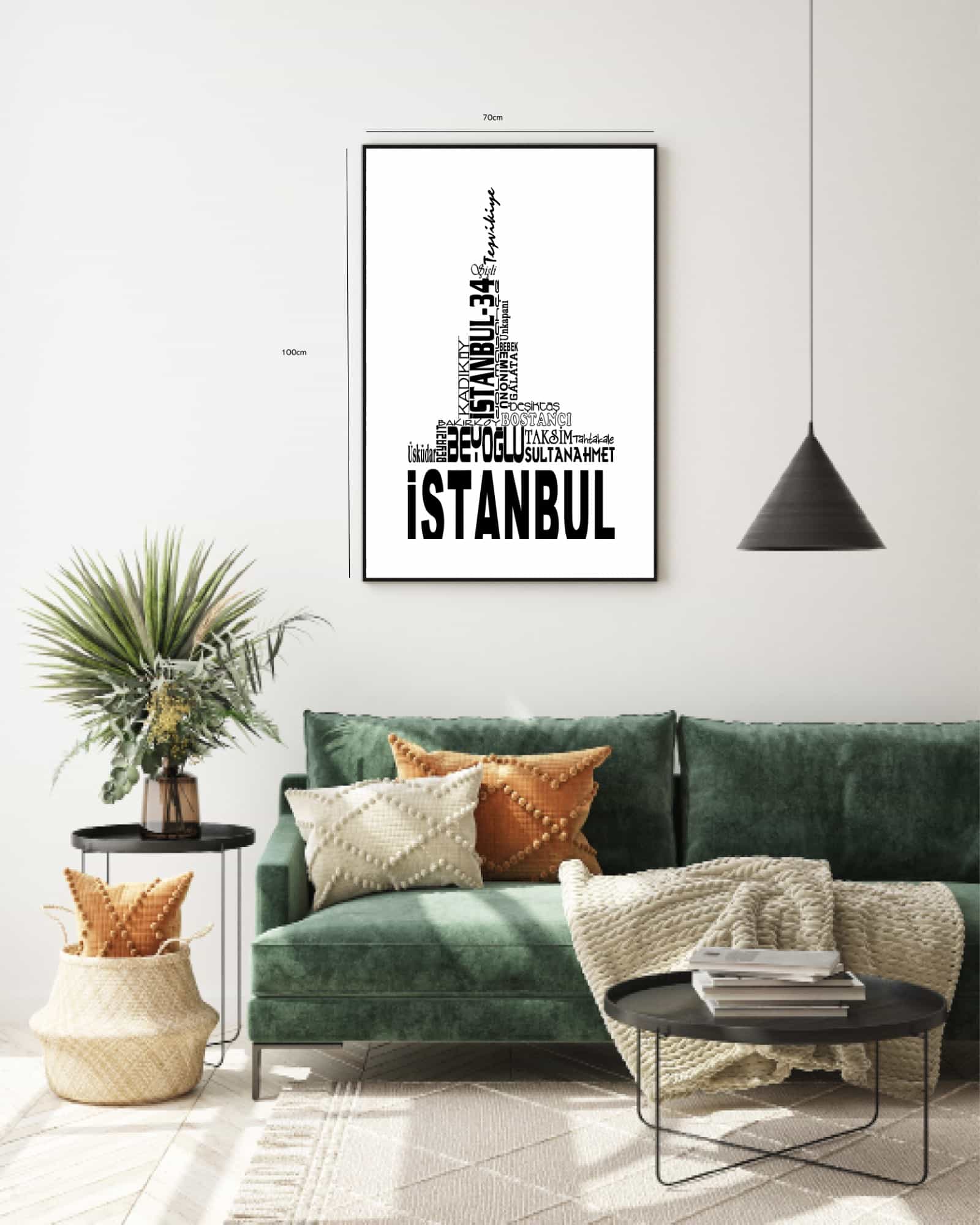 Istanbul Typographic Poster Design