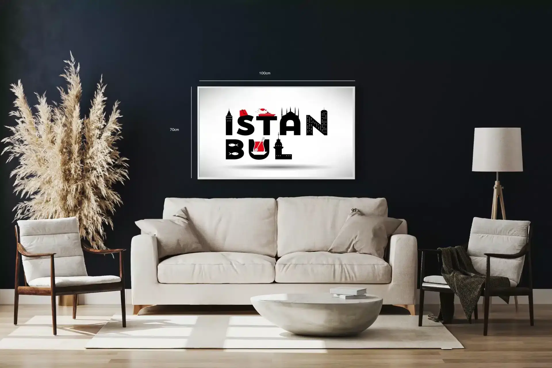 Istanbul Typographic Art Design