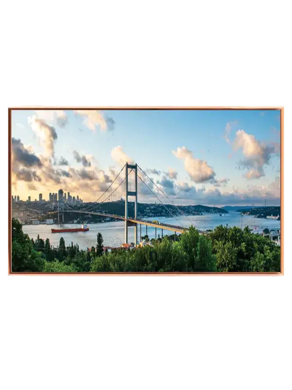 Istanbul Bridge Over Water