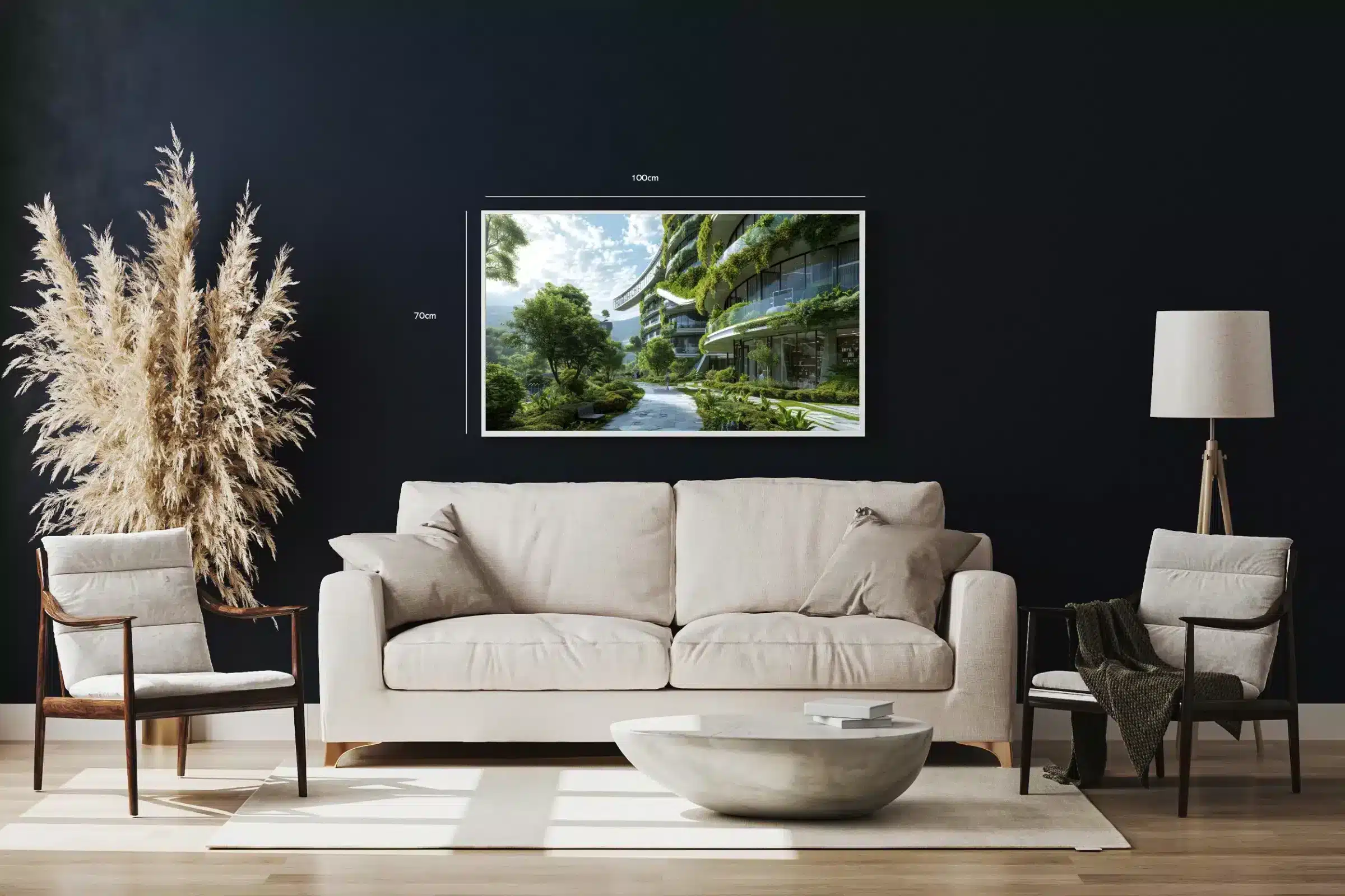 Grøn Oase i Moderne Arkitektur