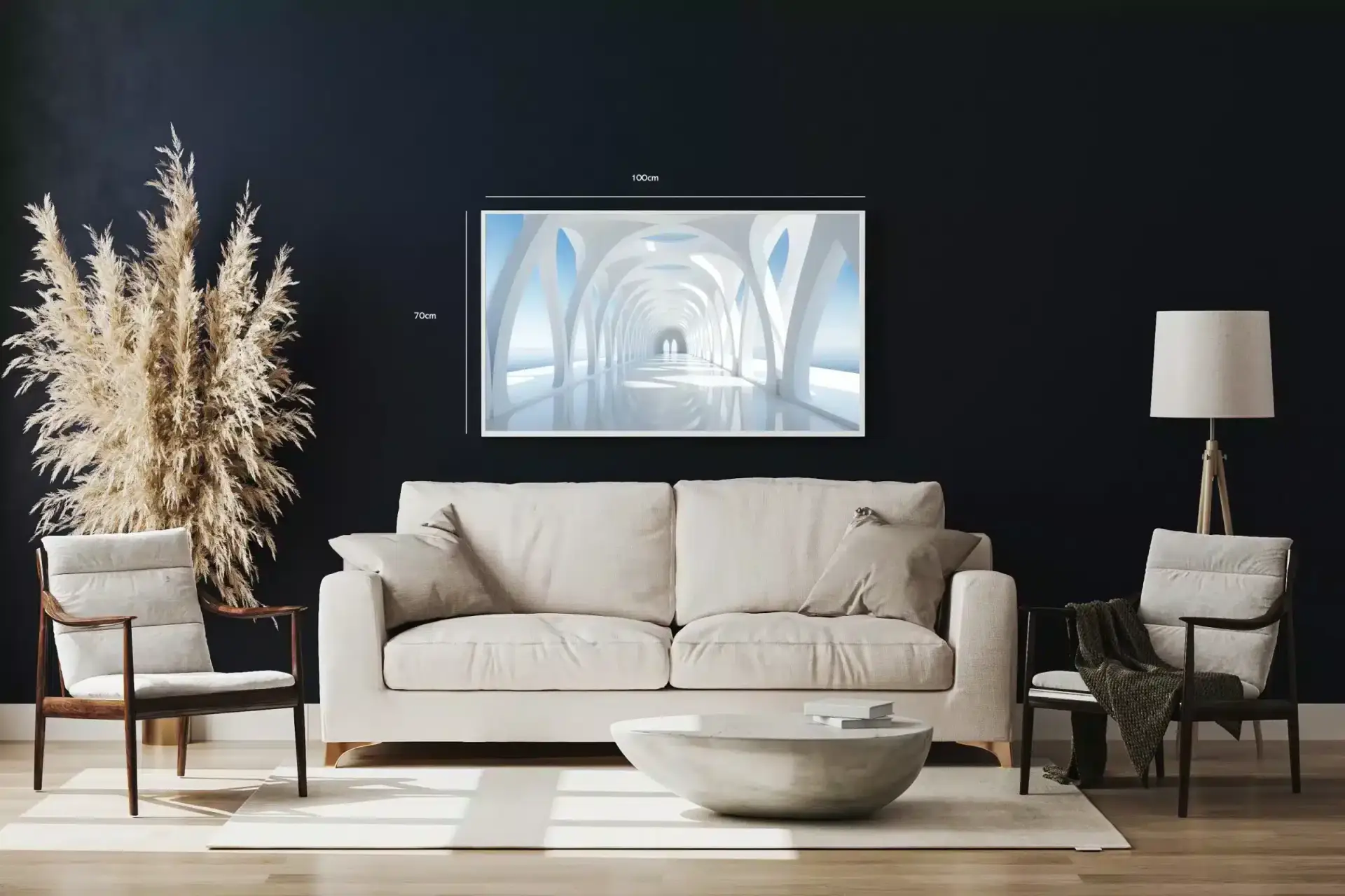 Moderne Arkitektonisk Elegance Plakat