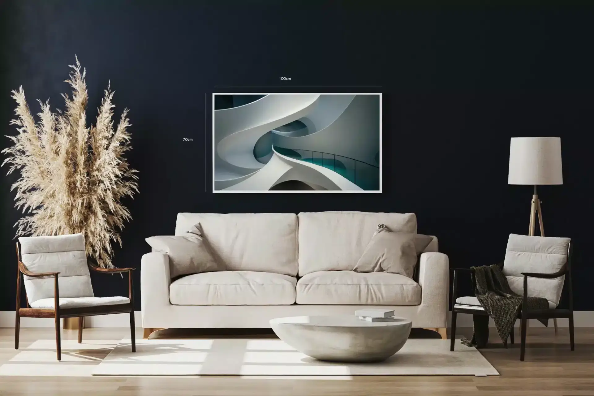 Moderne Arkitektonisk Elegance Plakat