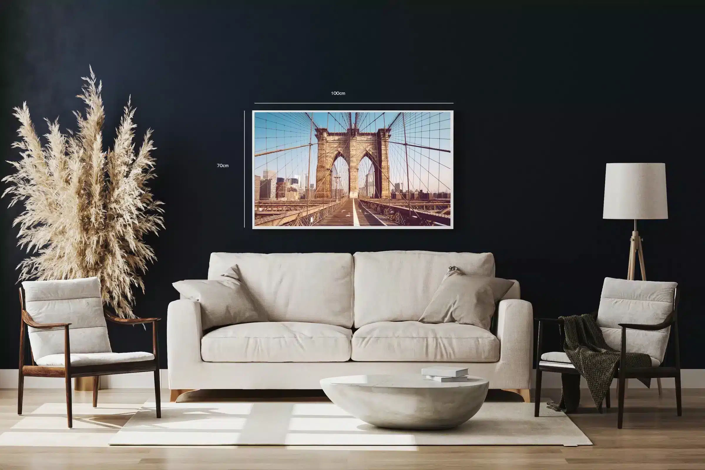 Brooklyn Bridge i Solskin