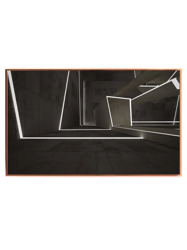 Moderne Geometrisk Lyskunst