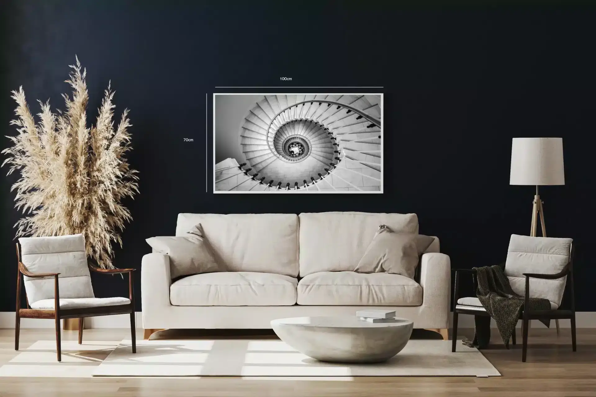 Spiraltrappens Elegante Perspektiv