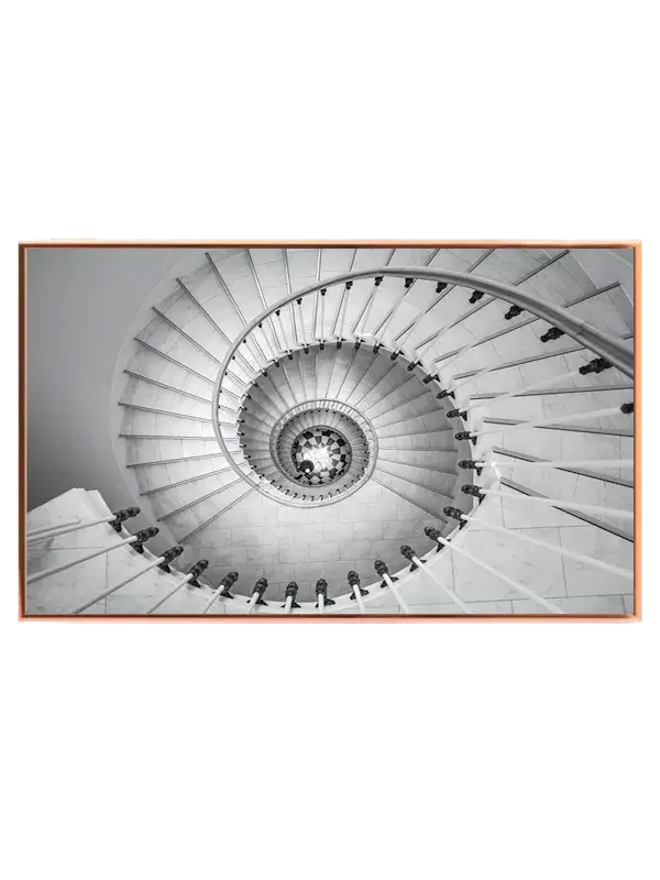 Spiraltrappens Elegante Perspektiv