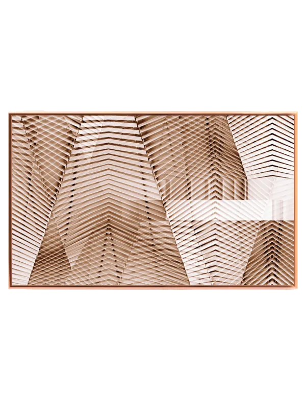 Geometrisk Elegance i Naturtoner