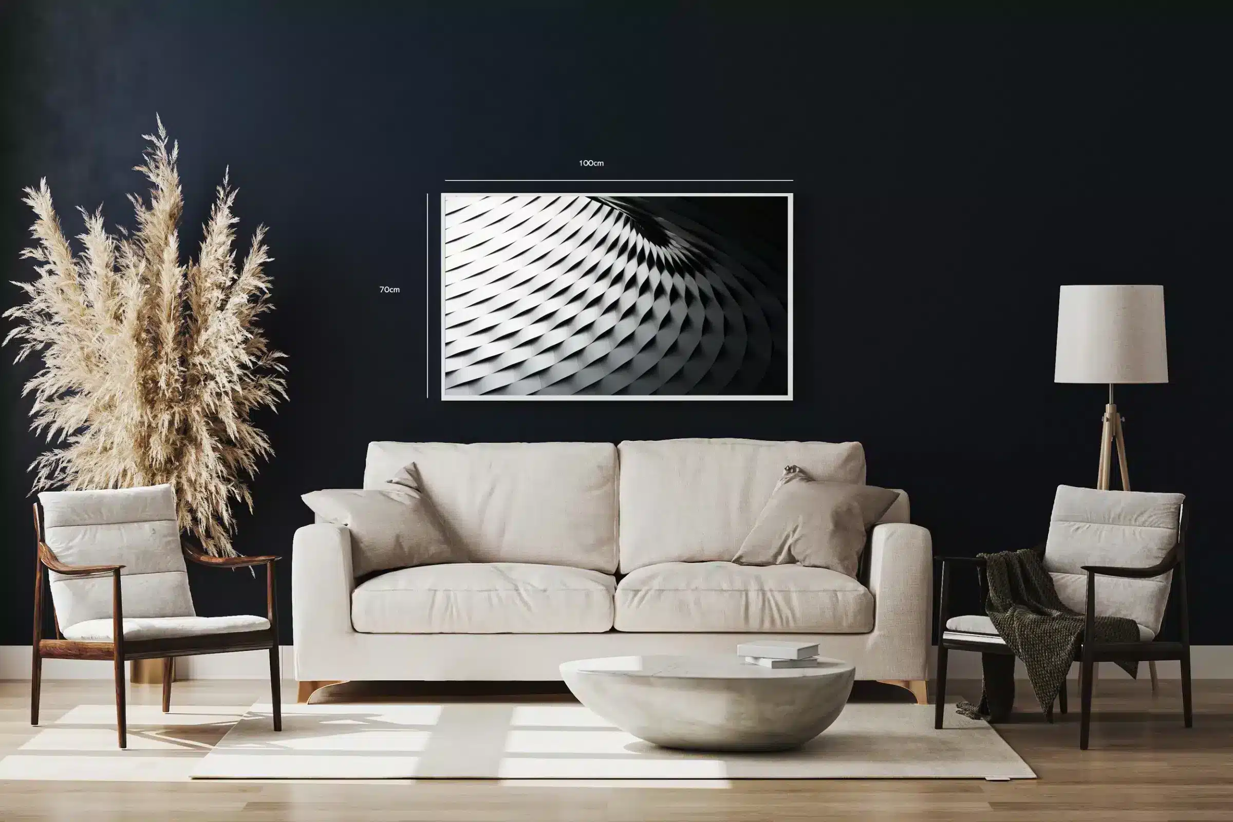 Hypnotisk Geometrisk Mønsterkunst