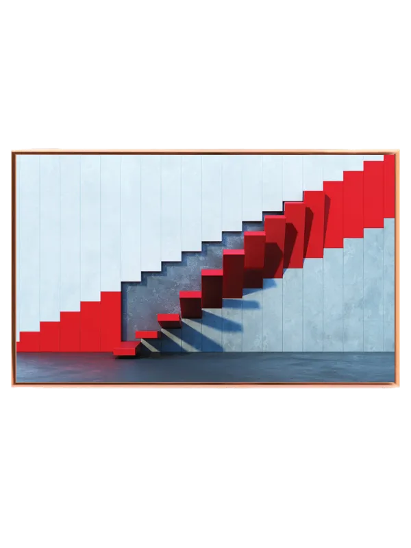 Moderne Geometrisk Trappekunst