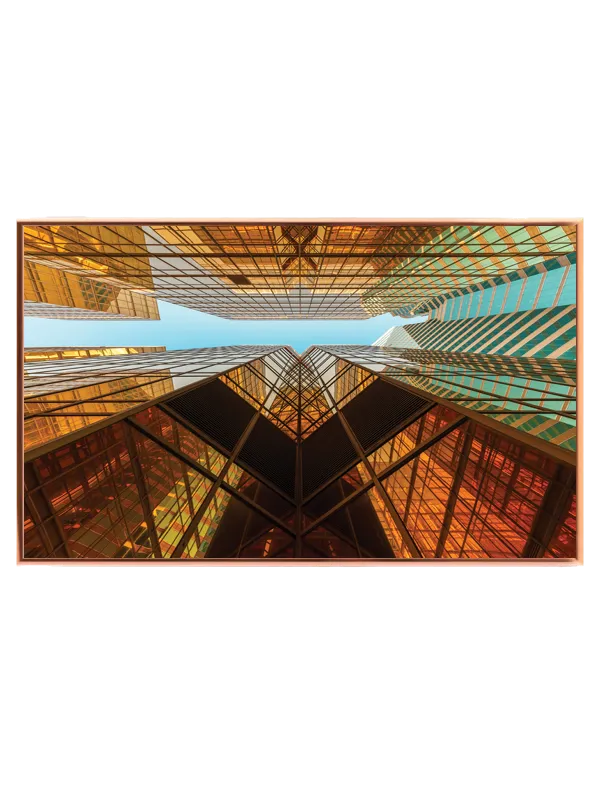 Byens Gyldne Reflektioner