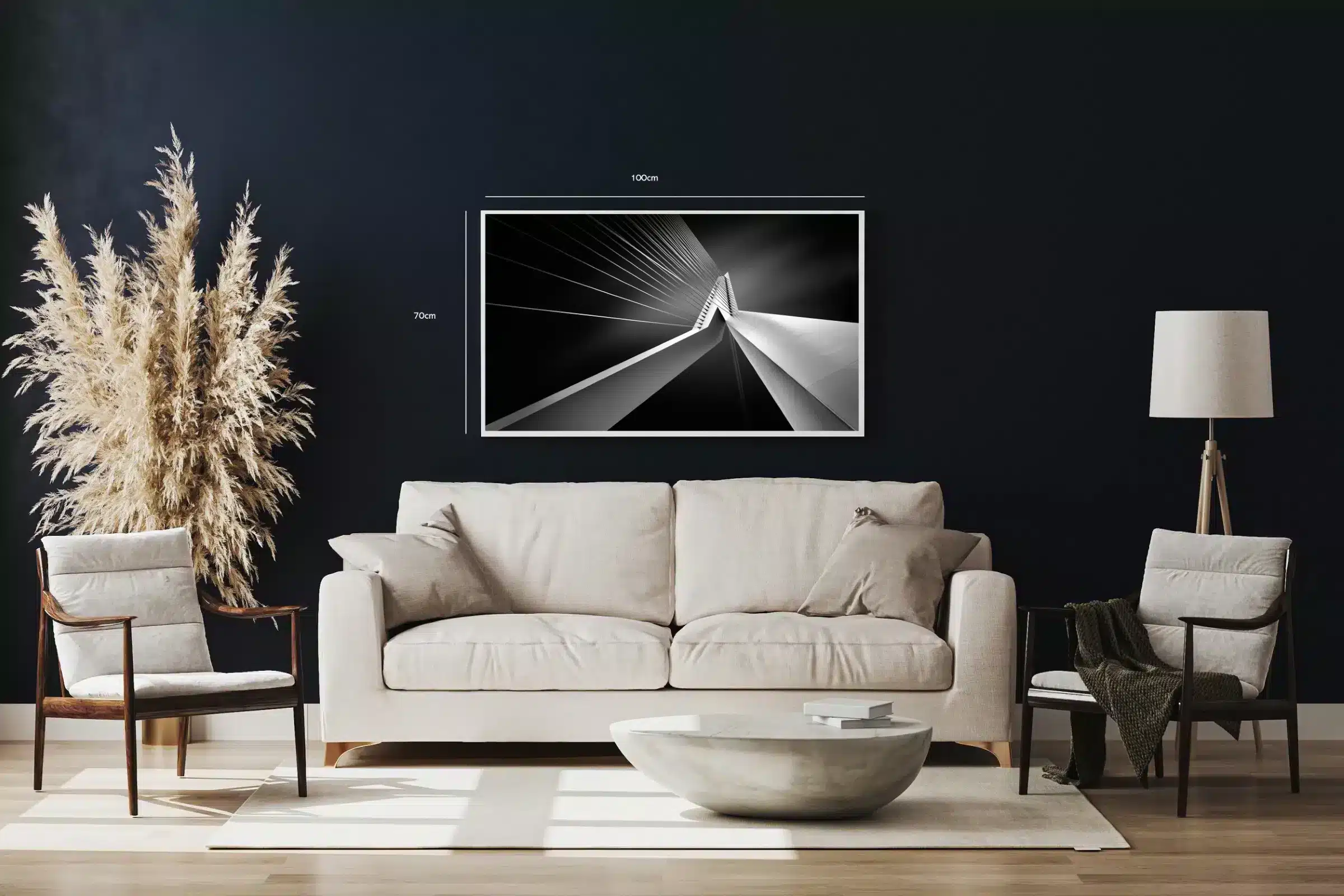 Moderne Arkitektur i Sort/Hvid