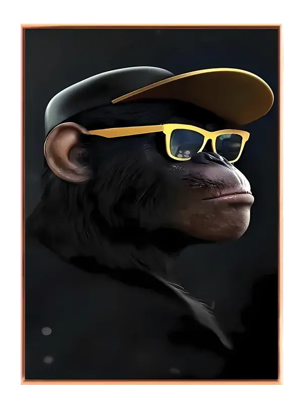 Krom Solbriller Blik Plakat
