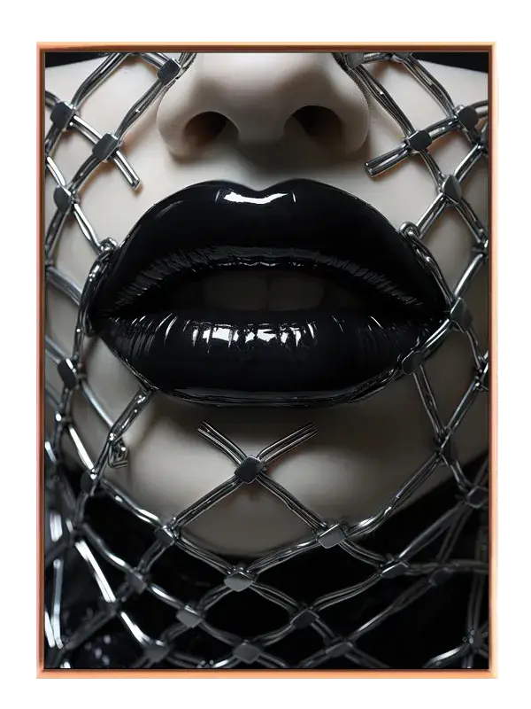 Rød Læber Edition LIPS12 Plakat