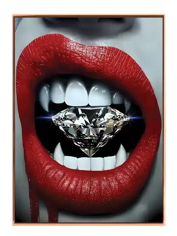 Elektrisk Læber Edition LIPS5 Plakat