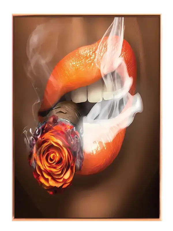 Neon Læber Edition LIPS6 Plakat