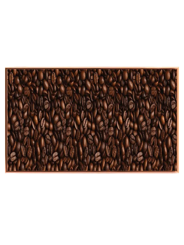 Nærbillede af Ristede Kaffebønner