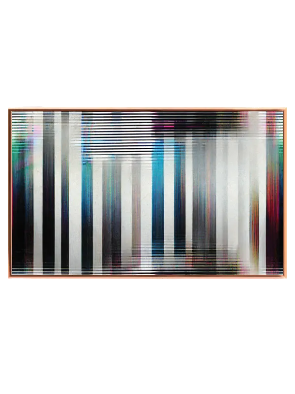 Abstrakte Striber med Glitch