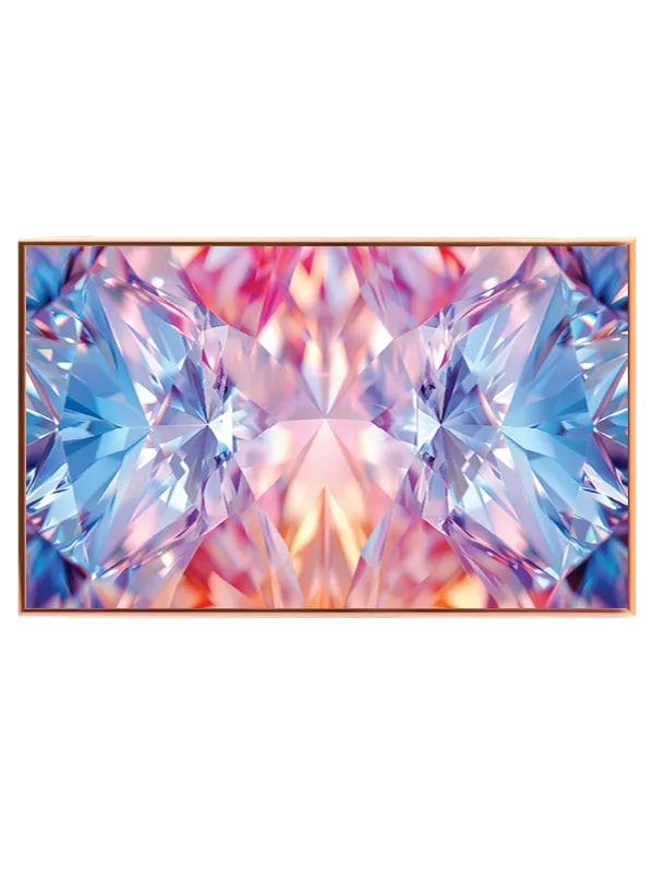 Symmetrisk Krystalprisme i Pastel