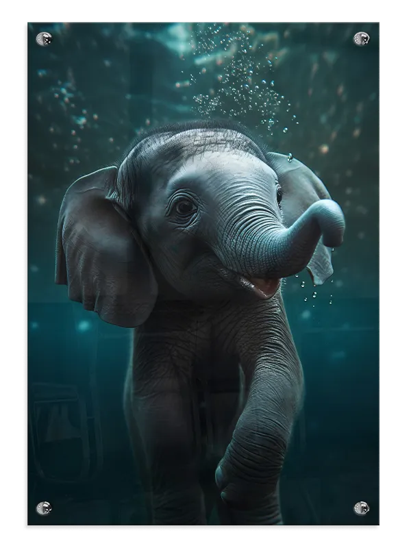 Baby Elephant Plakat