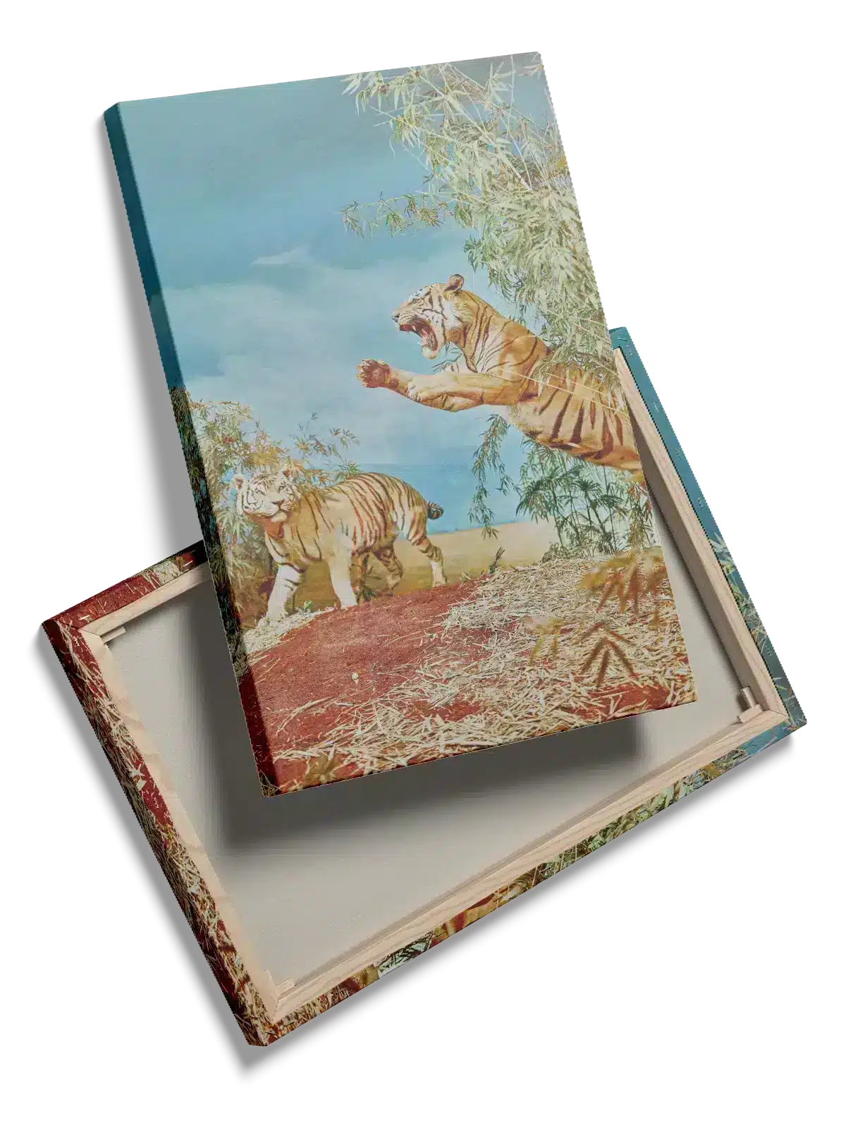 Bengal Tiger Leap Plakat